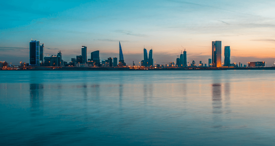 Travel documents prepared for a Bahrain e-Visa application